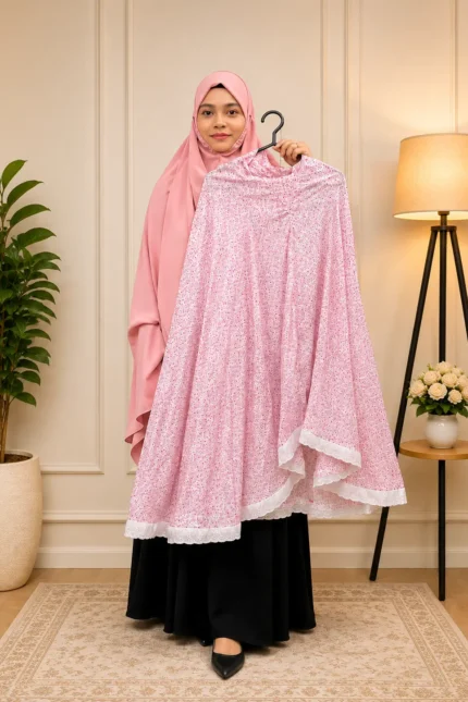 printed cotton salat khimar collection