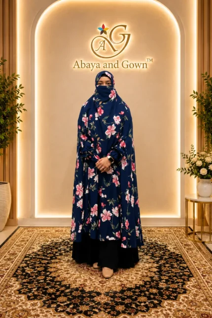 Summer friendly and light linen khimar