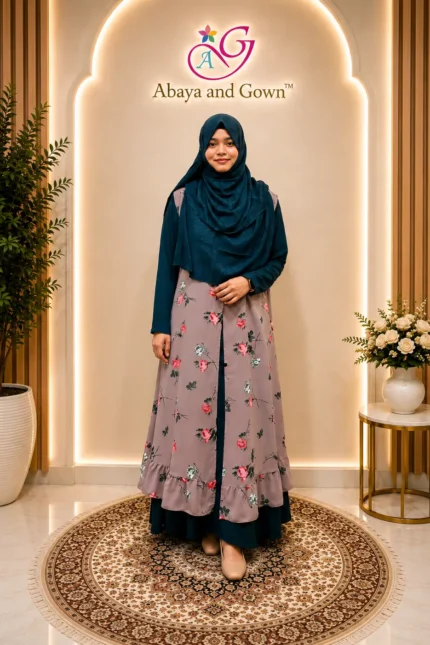 প্রিমিয়াম ফ্লোরাল স্লিভলেস কটি