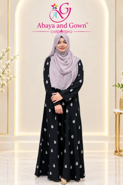 এমব্রয়ডারি বোরখা মডেস্ট ফ্যাশন কালেকশন