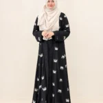 ডায়মন্ড জর্জেট এমব্রয়ডারি কিমোনো
